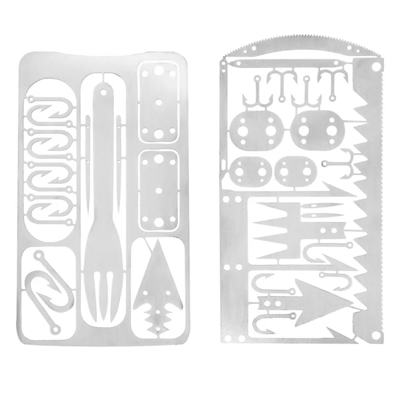 

Карточка для рыболовного крючка, из нержавеющей стали