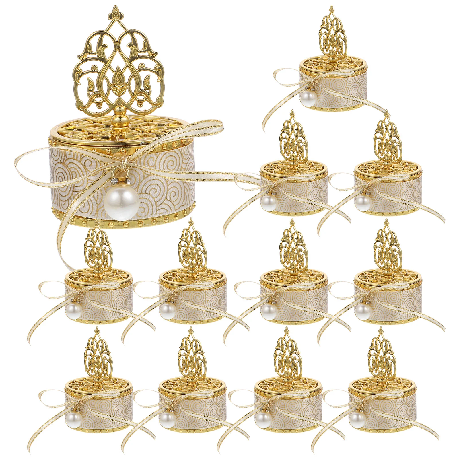 

Wedding Decorative Candy Boxes Baby Shower Containers Holders Wedding Candy Baby Full Moon Accessories Storage Candy Box