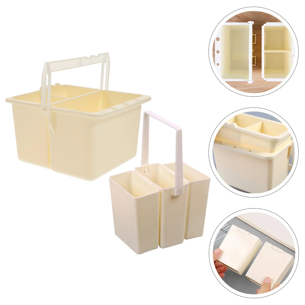

Brushbucket Painting Cleaner Washer Watercolor Holder Basin Supplies Cleaning Artist Acrylic Pail Organizer Tub Organizers