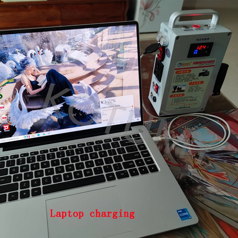 Ручной генератор с USB-интерфейсом высокая мощность 30 Вт большая емкость внешний