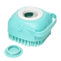 dog bath brush cat grooming pet shampoo brush comb soothing massage brushes for hair fur cleaning grooming gentle cleansing