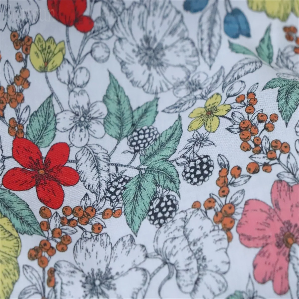 

0.5m Decor 80s cotton fabric sews cloth skirt for children and infants DIY handmade designer fabric