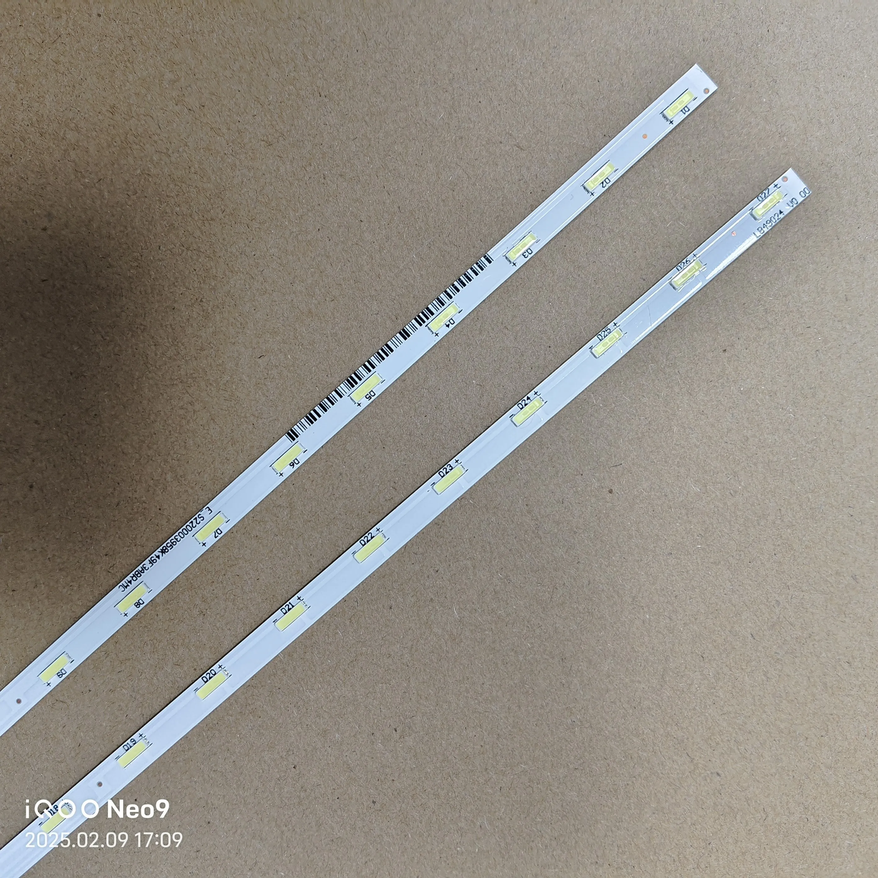 Лента светодиодной подсветки 27 светодиодов для SONY KDL-49WF805 KDL-49WF804 KDL-49WE750 LB49024 V0_00 779000