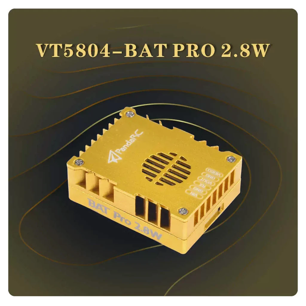 PandaRC VT5804-BAT PRO 2 8 Вт VTX 4 9 ГГц 5 ГБ 6 Регулируемый видеопередатчик TX Высокая мощность