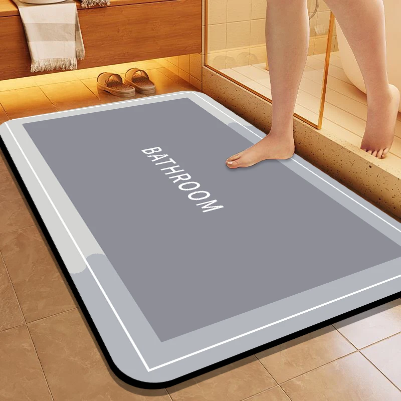 

Минималистичный Впитывающий Коврик Для Ванной, Кухонный Коврик, Машинная Стирка, Домашний И Уличный Дверной Коврик