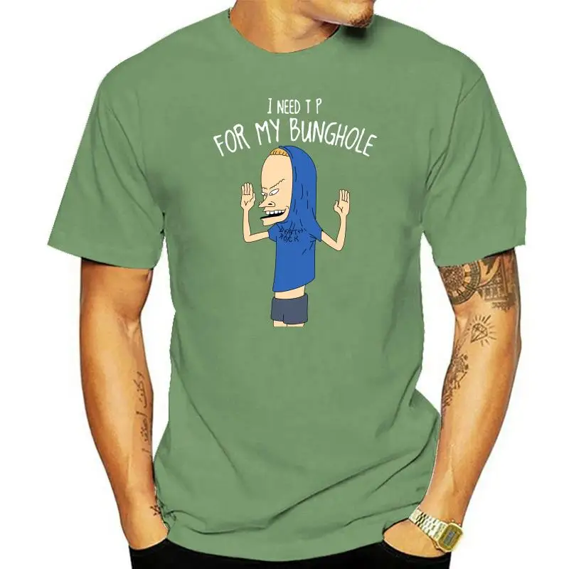 Cornholio Beavis мне нужна ТП для моей черной футболки с дырками (art.: 3920bd023dbfd) - 3920bd023dbfd