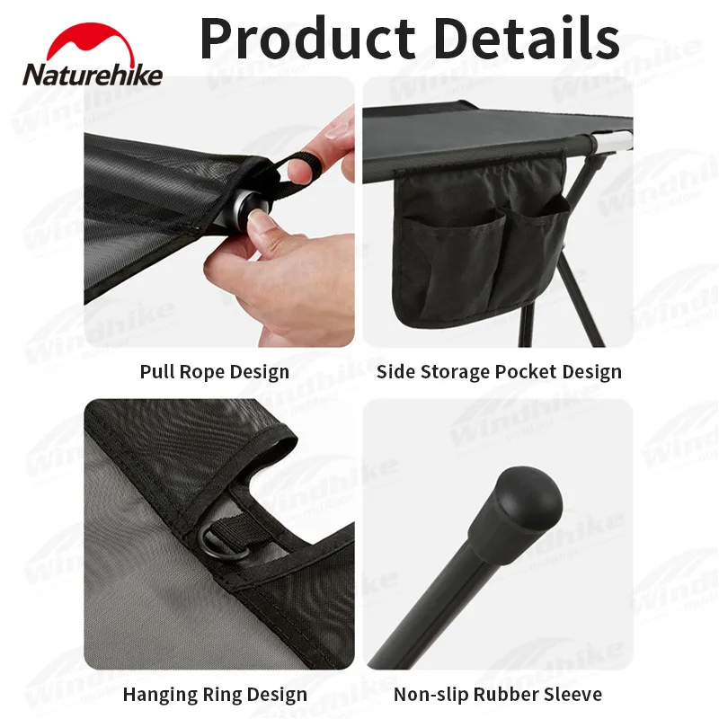 Naturehike складная походная кровать 190*65 см уличная портативная нейлоновая сетчатая
