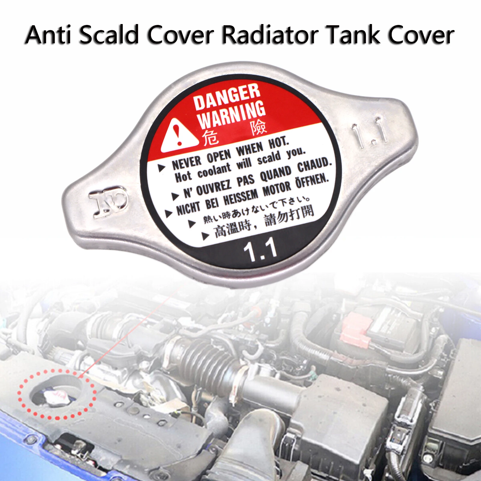 

1 шт. автомобиль 19045-PAA-A01 1640162090 Крышка радиатора охлаждения, детали двигателя грузовика для Acura RL MDX Legend 1991-1995 Honda Pilot Element