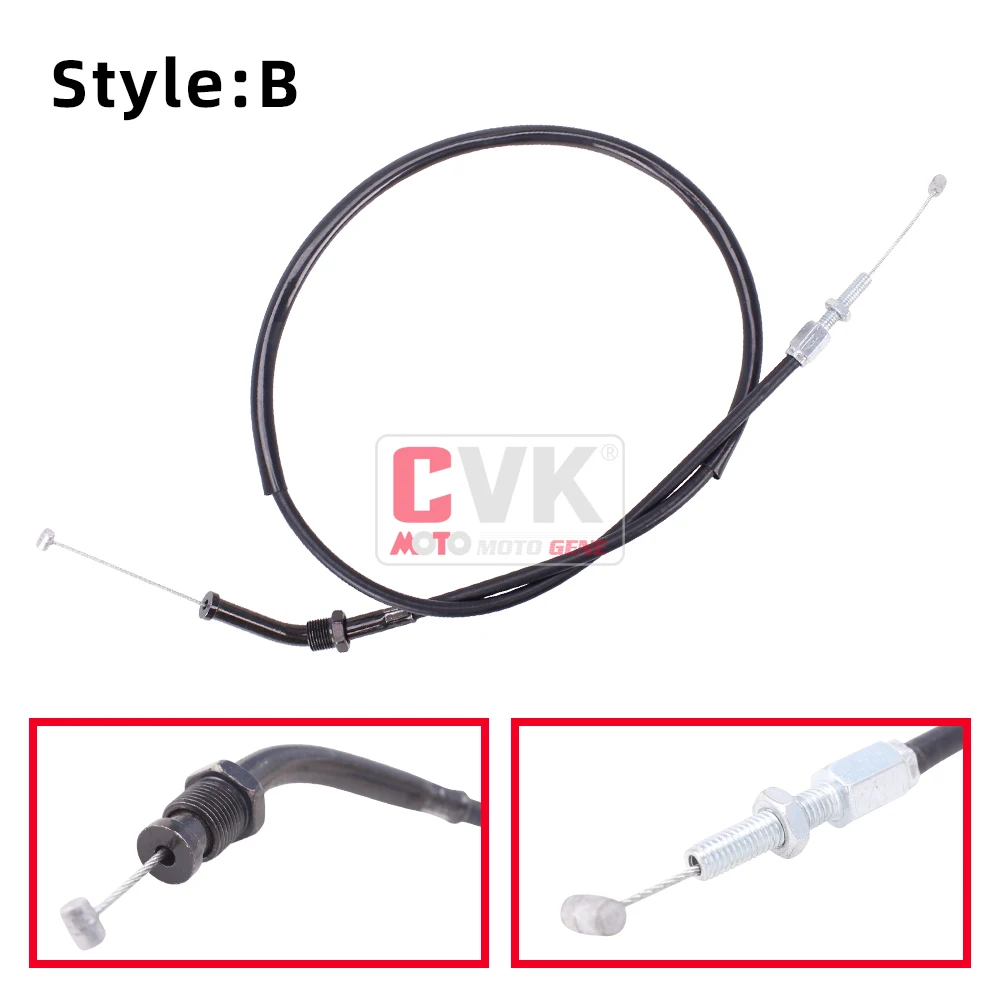 

CVK 2 шт. мотоциклетный трос дроссельной заслонки, масляные линии, кабели акселератора для HONDA Hornet 250 CB400 1992 1994 1995 1997 1998 CB-1 VTEC