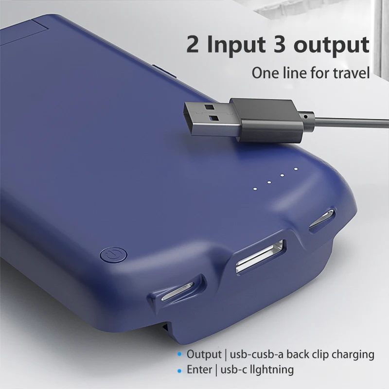 Ceny Uniwersalna ładowarka Etui Do IPhone 13 12 11 Pro XR Samsung Huawei Xiaomi Power Bank ładowarka Case Regulowana Pokrywa