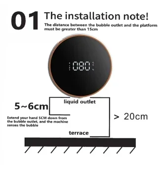 Настенная жидкость 280 мл бесконтактный датчик движения устройство для мытья рук