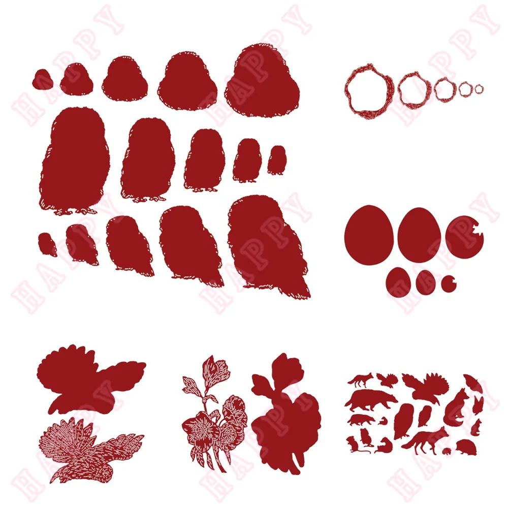 

Autumn Equinox Metal Cutting Dies Decoration For DIY Scrapbooking Diary Album Paper Template Card Embossing Handcraft