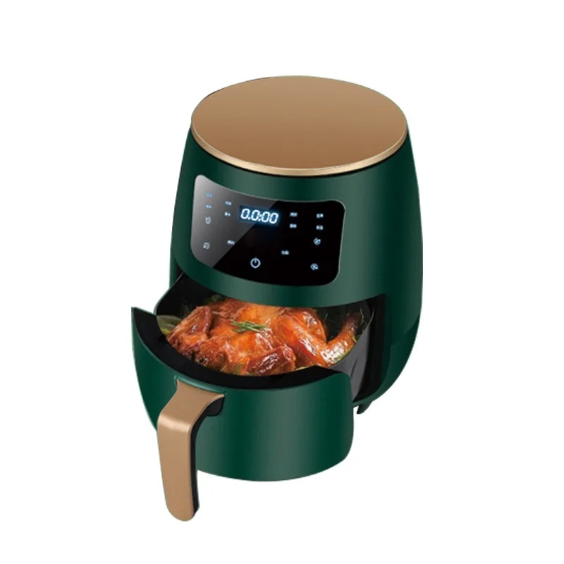 Безмасляная фритюрница Бездымная электрическая глубокая жаровня жареный тостер