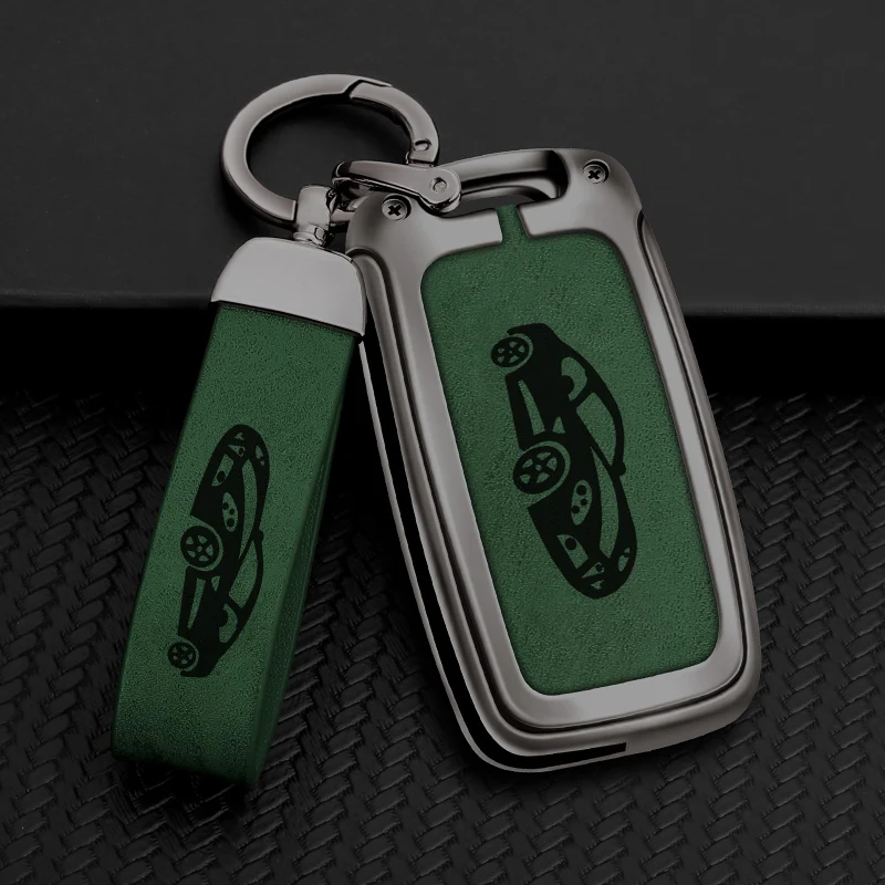 

Metal Car Remote Key Cover Case For VW Volkswagen Polo Tiguan Jetta Passat B5 B6 B7 Golf Beetle for Skoda Octavia Accessories