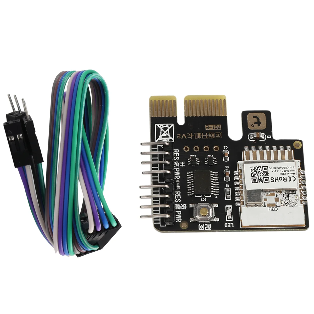 Переключатель сброса мощности компьютера Tuya Wi-Fi карта PCIe для ПК настольного
