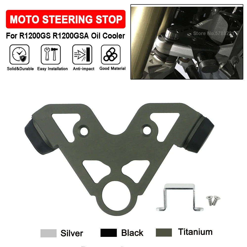 

Motorcycle Steering Stop Directional Positioner For BMW R1200GS OC Adventure R 1200 GS R1200 Oil Cooler ADV 2005-2010 2011 2012