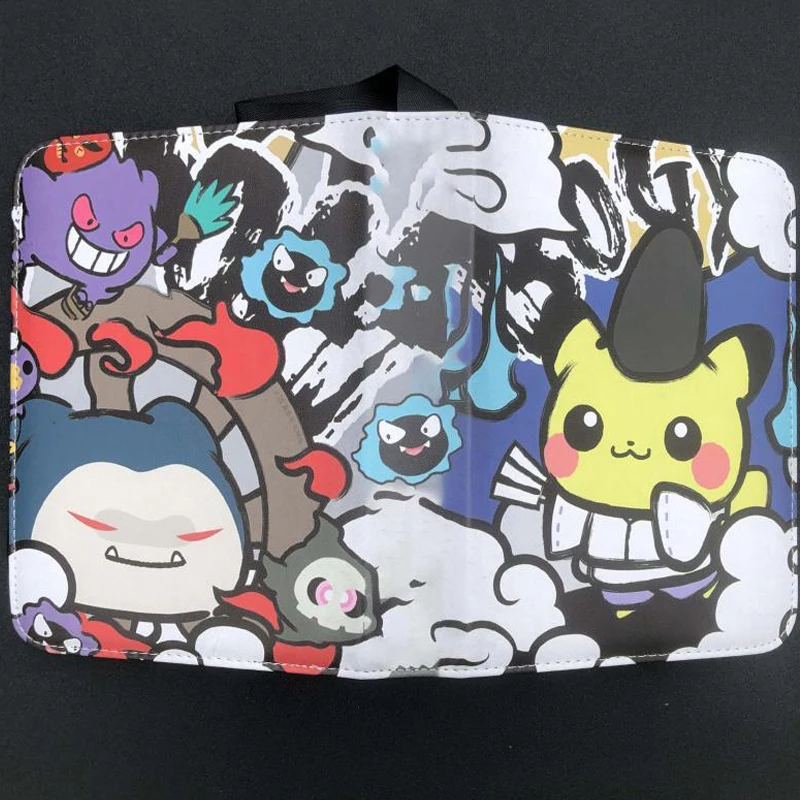 

Альбом для хранения карт Pokemon Pikachu Ptcg, 50 страниц, 400 слотов для карт, водонепроницаемый