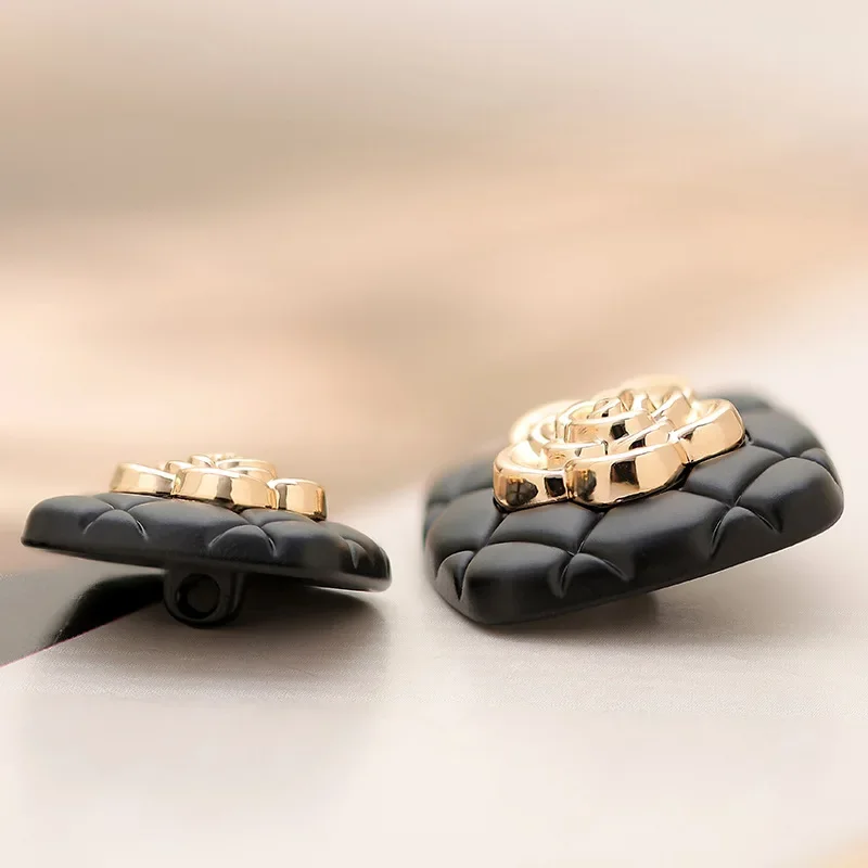 Металлические пуговицы с бантом-бабочкой декоративные ромбовидный узор