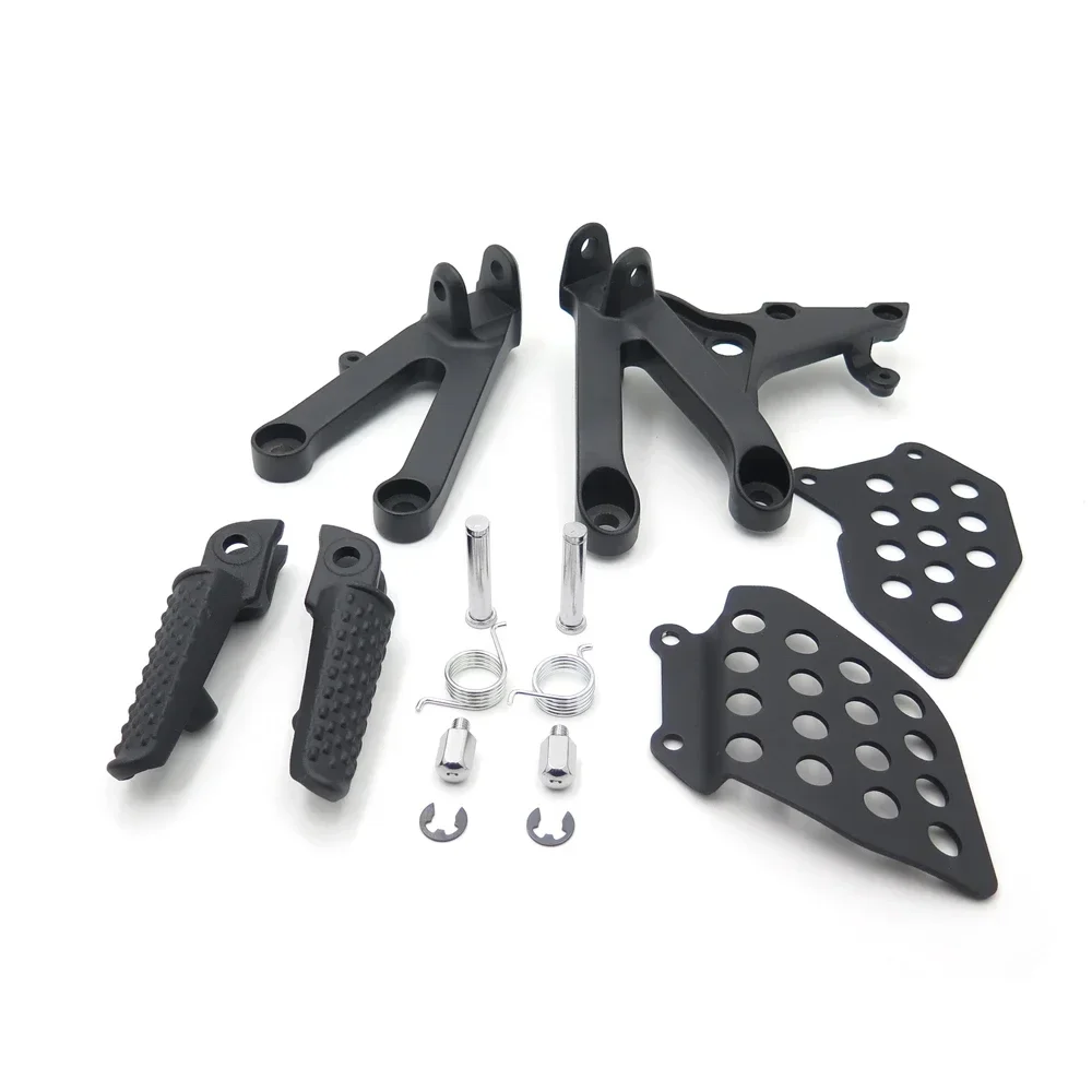 Фото Передняя подставка для ног, кронштейн для HONDA CBR 600RR 2007-2014, детали мотоцикла, черный №3