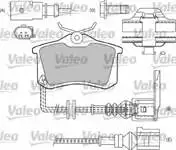 

598559 для заднего тормоза BALATASI GOLF IV BORA A1 A3 A4 A6 A8 ALTEA CORDOBA IBIZA III IV V / MEGANE II III MEGANE IV HB FLUENCE/