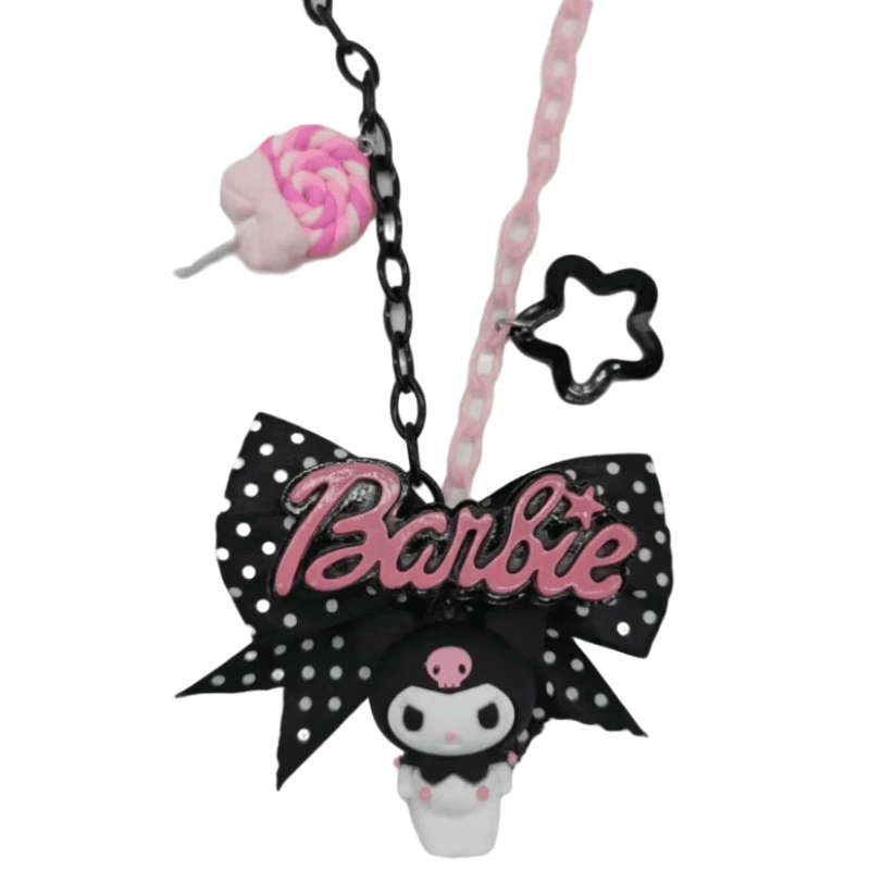 

Новое Женское Ожерелье Tomy, кулоны, Мультяшные ювелирные изделия, кавайная девушка, подвеска, индивидуальная искусственная цепь, Детские Подарочные игрушки