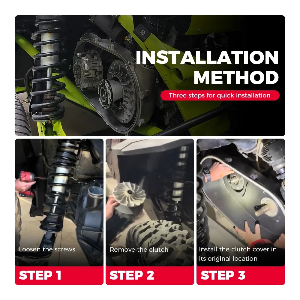 Для Can-am Maverick X3 Max R RR 4x4 XMR XDS XRC XRS DS RS Turbo DPS 900 420212505 420212605 Внутренняя внешняя крышка