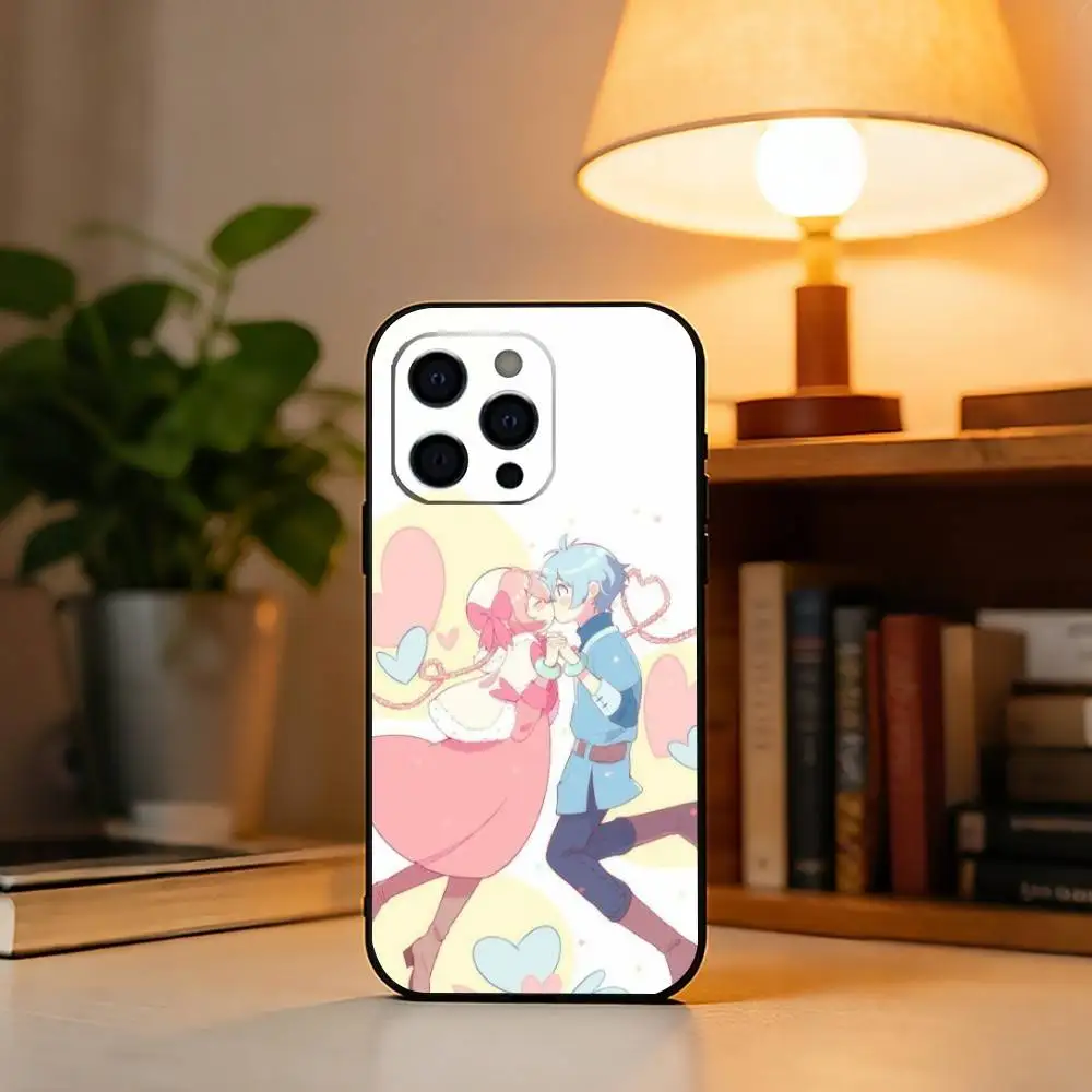 Фото Чехол для телефона A-Anime N-Net-juu no Susume для iPhone 17, 16, 15, 14, 13, 12, 11 Plus, Pro Max и других моделей, мягкий черный чехол №3