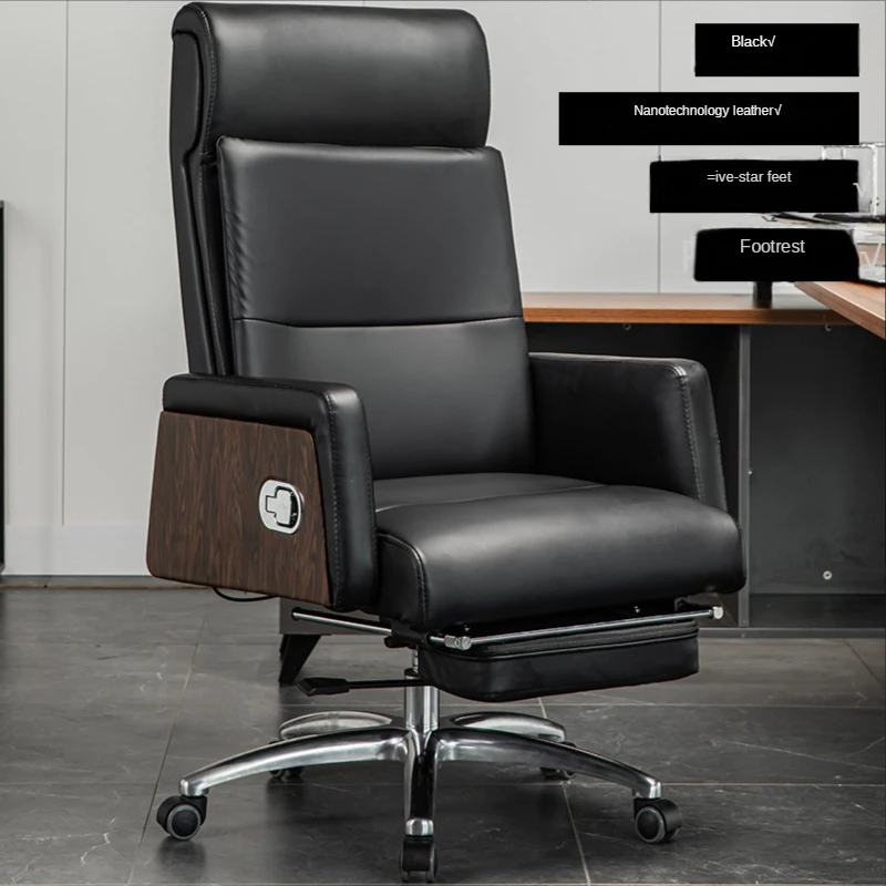 

Office Computer Gaming Chair Massage Executive Swivel Relaxing Waiting Chairs Reclining Chaise Bureau Furniture For Home