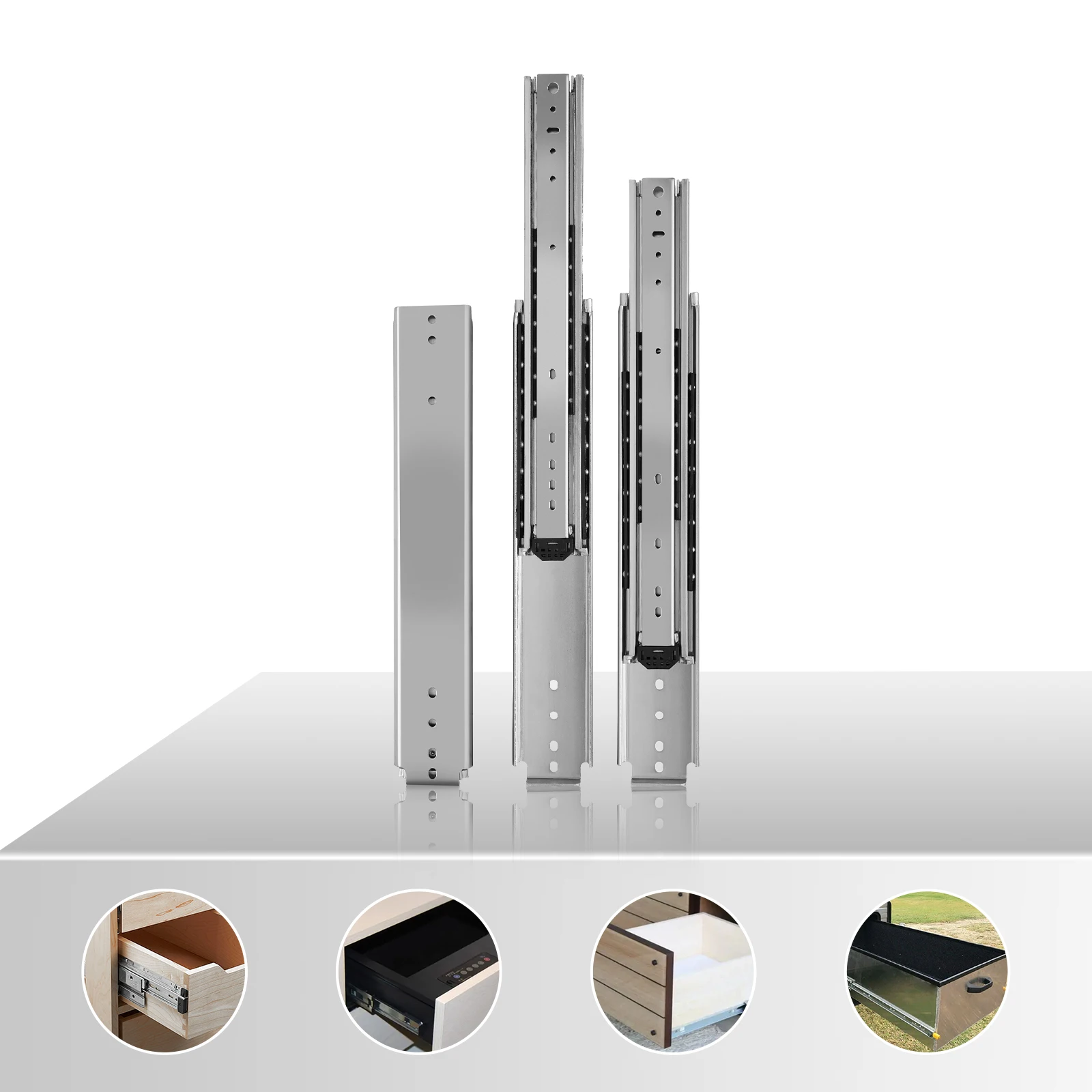 18 Inch Full Extension Ball Bearing Industrial Drawer Slides