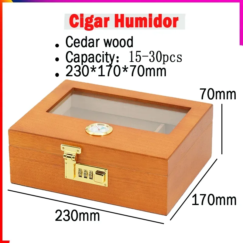 Хьюмидор табачные трубки дорожная коробка для сигар чехол курения сигарет лента