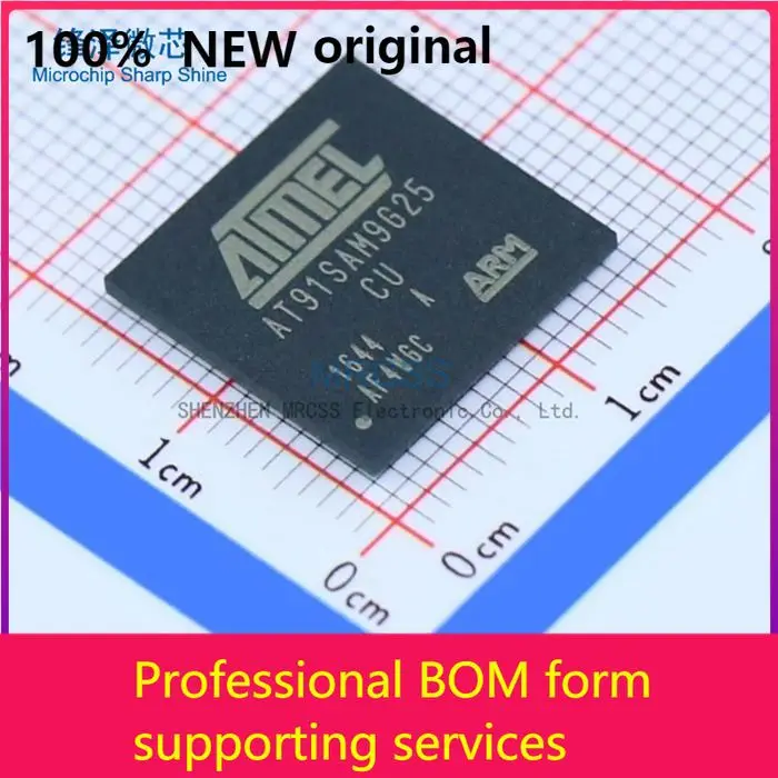 

MCU 32-разрядный AT91 ARM926EJ-S RISC 64 КБ ROM 1V 217-Pin BGA-tray AT91SAM9G25-CU 100% оригинальный