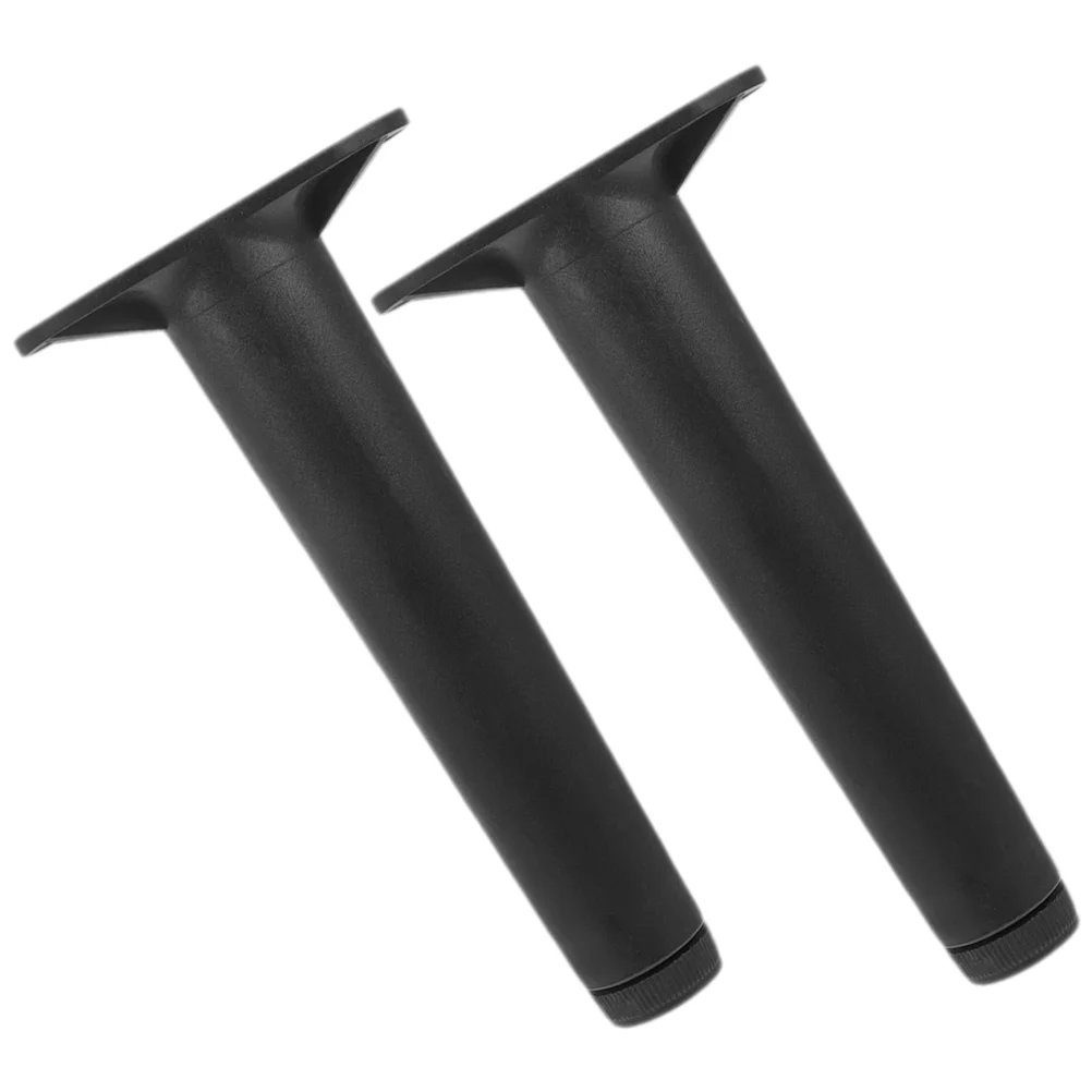 

2 Pcs Bed Support Frame Adjustable Legs Telescopic Center Plastic Steel Feet Furniture Replacement