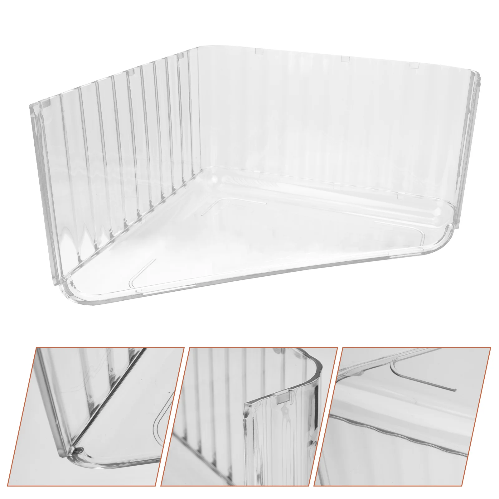 

Lightweight Multipurpose Delicate corner shower caddy Shower Corner Rack for Toilet Cosmetic Storage