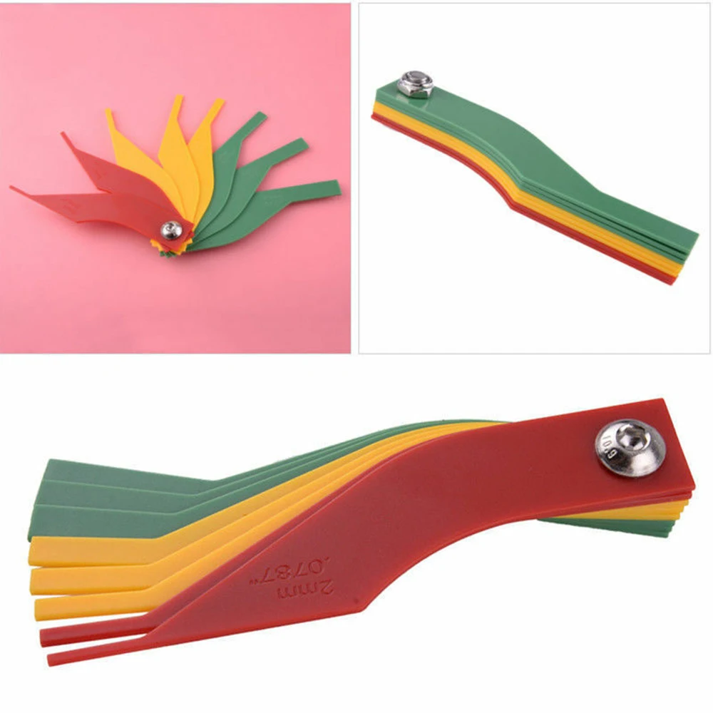

Universal Automotive Brake Pad Thickness Gauge Brake Pad Measure Ruler Test Tool Brake Diagnostic Tool Tester Car Accessories