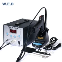 wep 948d upgrade version bga repair machine soldering iron solder sucker gun rework station