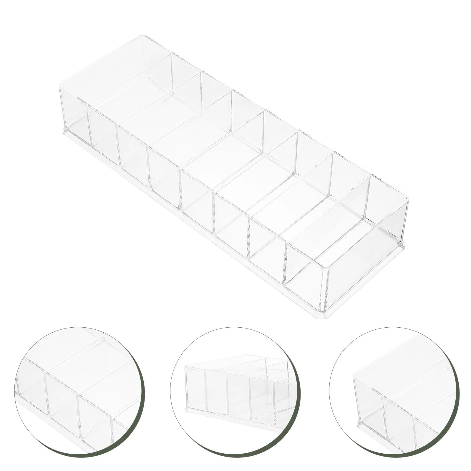 

Tea Organizercoffee Box Storage Holdercosmetics Sugardesktop Condiment Bin Stationcontainer Packetspacket Clear Sorter