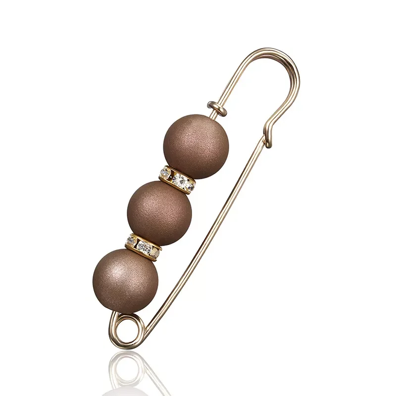 

Brooch Big Beads Fashion Clothing Brooches For Women Lapel Pin Sweater Dress Brooch Pins Badge Buckle Metal Diy Accessory