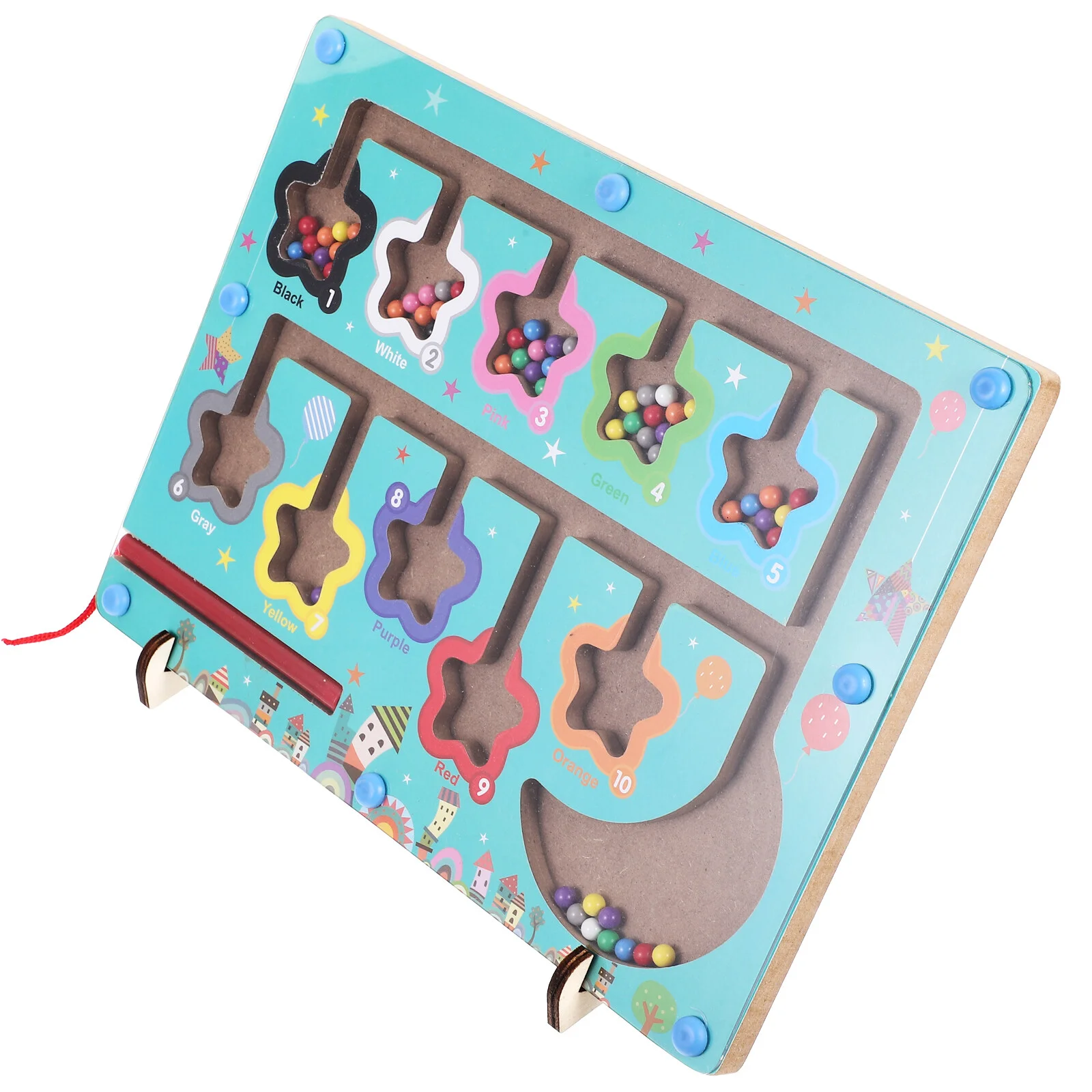 

Игрушки для мелкой моторики, магнитный лабиринт с цифрами, подходящие игры, магнитная доска для малышей