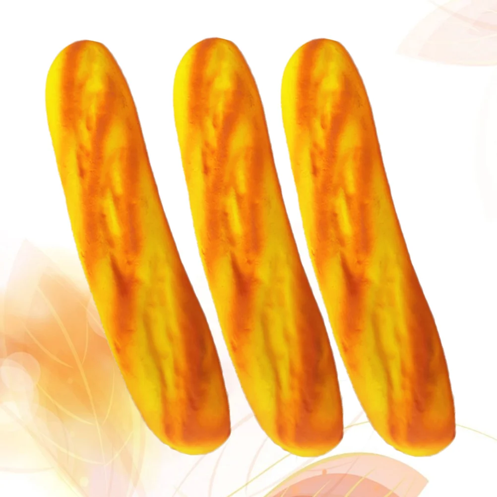 

Bread Artificial Fake Model Foam Loaf French Faux Play Dessert Realistic Kitchen Toys Fidget Prop Props Cake Decoration Set Role