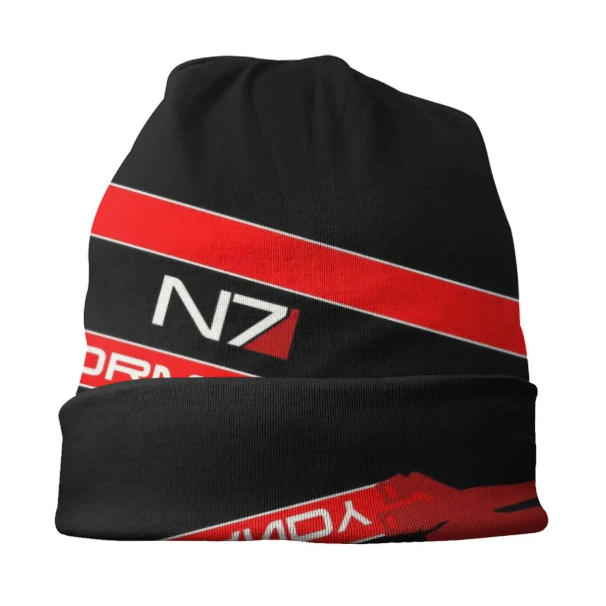 Изготовленная на заказ кепка-бини для видеоигр в Нормандии N7 вязаные шапки