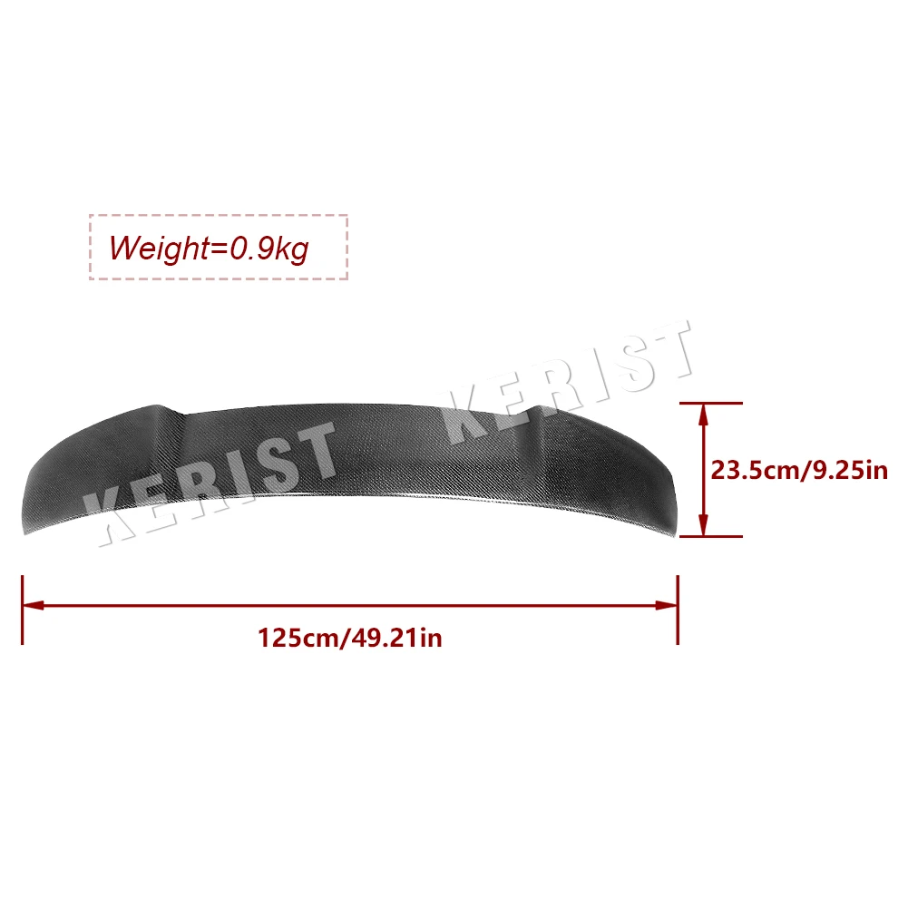 Спойлер на крышу заднего крыла из углеродного волокна для Mercedes GLE X167 GLE53 AMG 2020 2021 2022