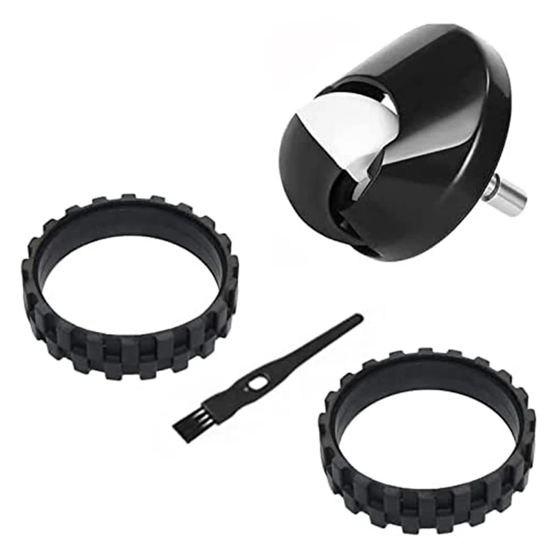 

New Replacement Front Wheel And Tires For Irobot Roomba 500 600 700 800 900 Series 860 870 675 880 960 980 Easy Anti-Slip Parts