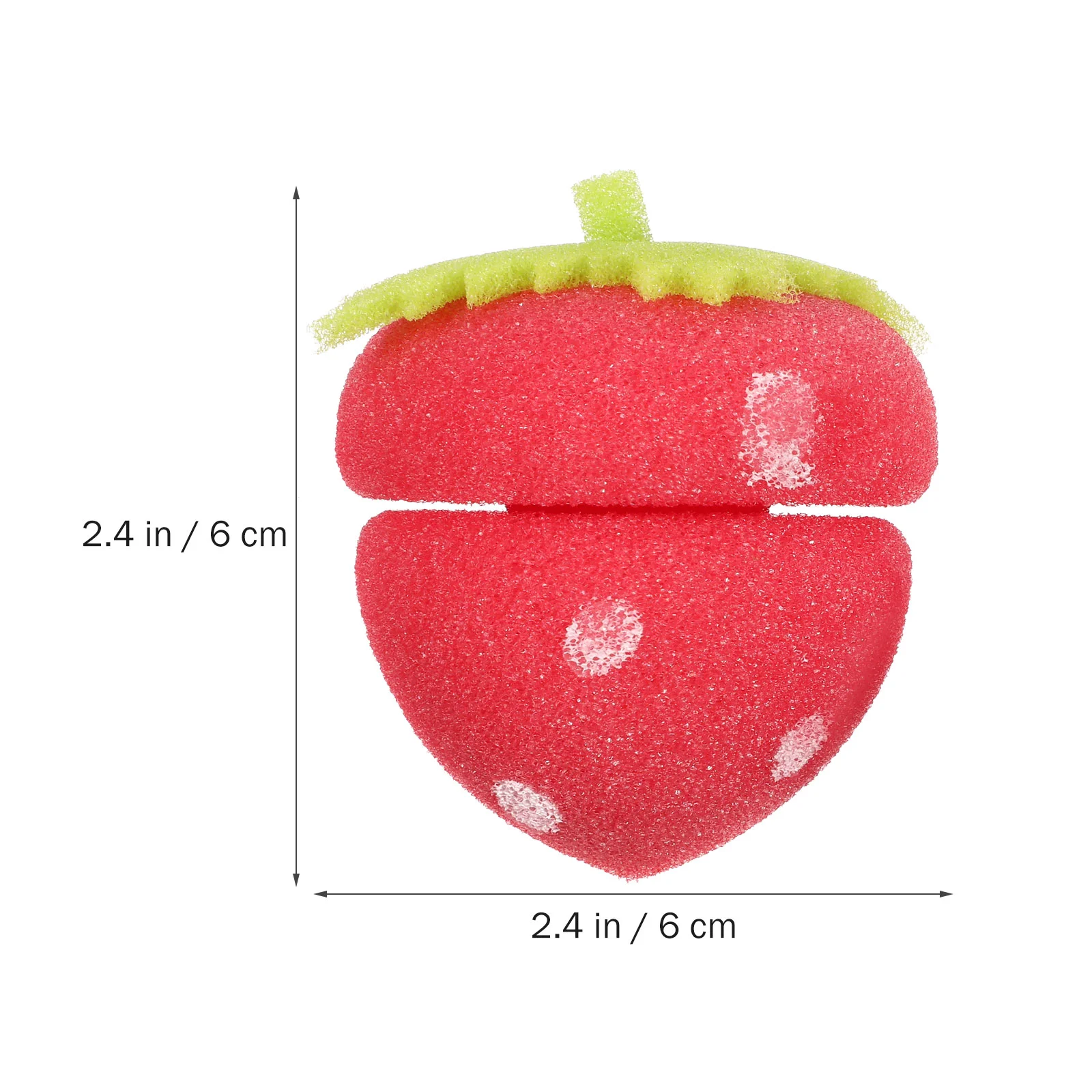 12 шт. губка для укладки волос женские бигуди роликовые ролики клубники колесо