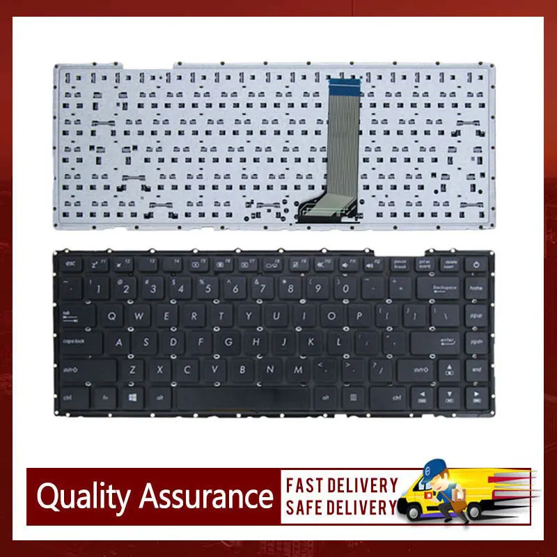 

Brand New Laptop keyboard English keys replacement For ASUS X442 X442U X442UA X442UR A442 A480U A442U A442UF A442UQ A442UR R419U