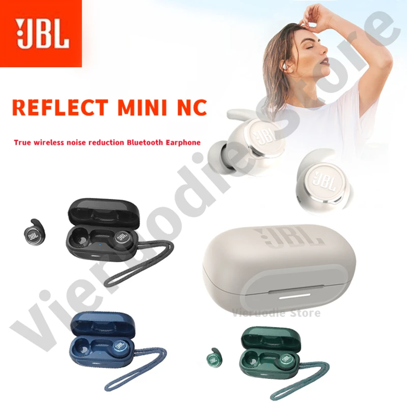 

JBL REFLECT MINI NC True Wireless Bluetooth Original Headphones Sports Headset Hi-Fi Music Earphones Noise Reduction Stereo