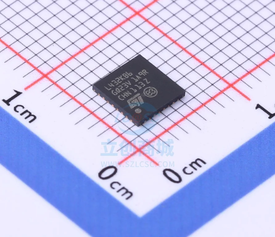 

100% New Original STM32L432KBU6TR Package QFN-32 New Original Genuine Microcontroller IC Chip (MCU/MPU/SOC)