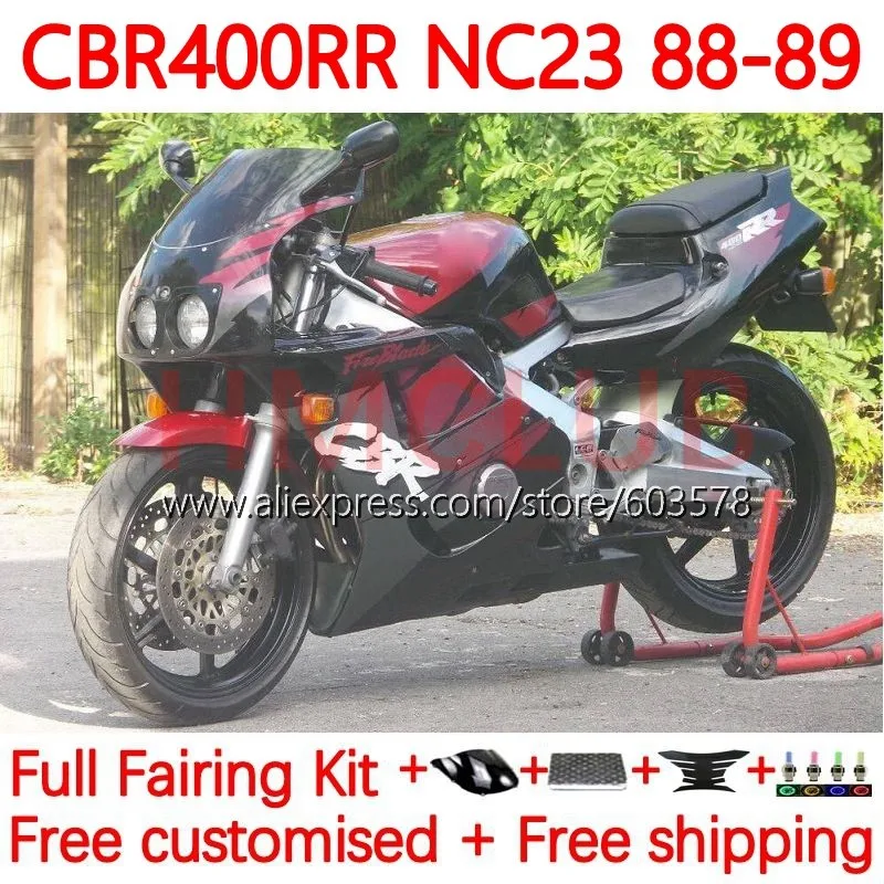 

CBR400RR For HONDA NC23 CBR 400RR 400 RR CBR400 CC 1988 1989 1990 1991 1992 1993 88 89 90 91 92 93 Fairing 130No.162 glossy red