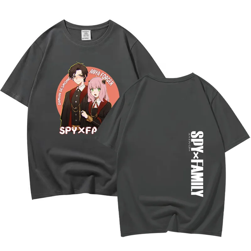 

Family Spy X Harajuku T Shirt Men Women Anime Anya Forger Print Shirt Summer Fashion Short Sleeve Gift