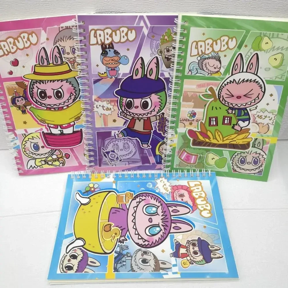 Для LABUBU блокнот с отрывными листами и мультяшным принтом горизонтальной линией