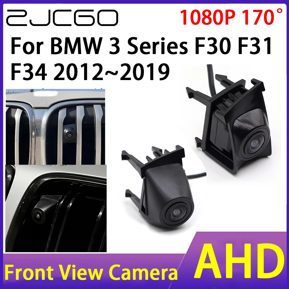 ZJCGO Автомобильная камера переднего вида AHD 1080P Водонепроницаемая CCD ночного